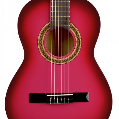 VALENCIA Series 100 Classical Guitar Pink Sunburst