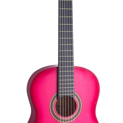 VALENCIA Series 100 Classical Guitar Pink Sunburst