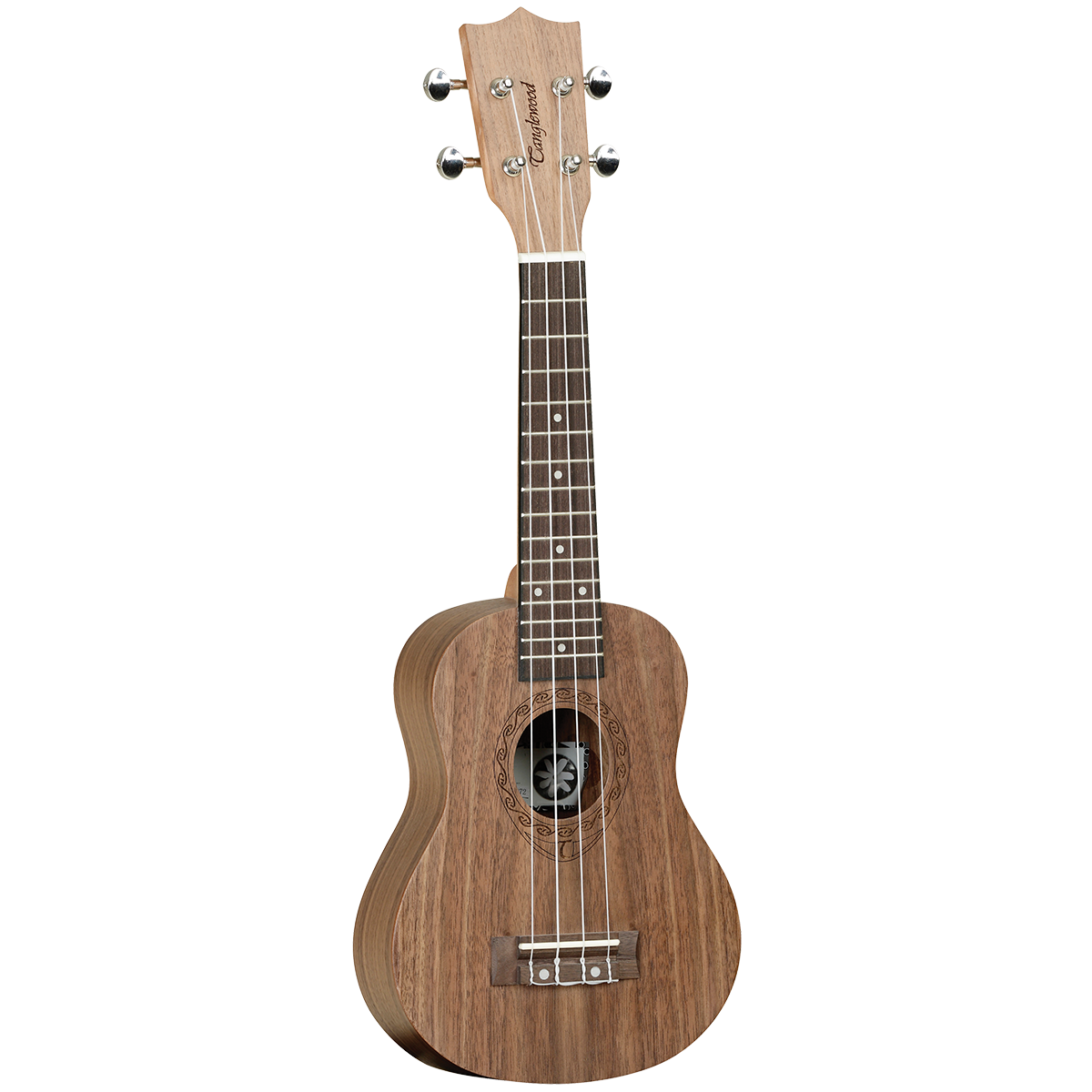 Tanglewood TWT2 Tiare Soprano Ukulele All Black Walnut